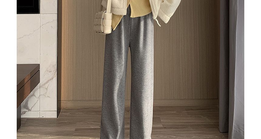 Aestering - Zwangerschapsbroek met hoge taille en wijde pijpen
