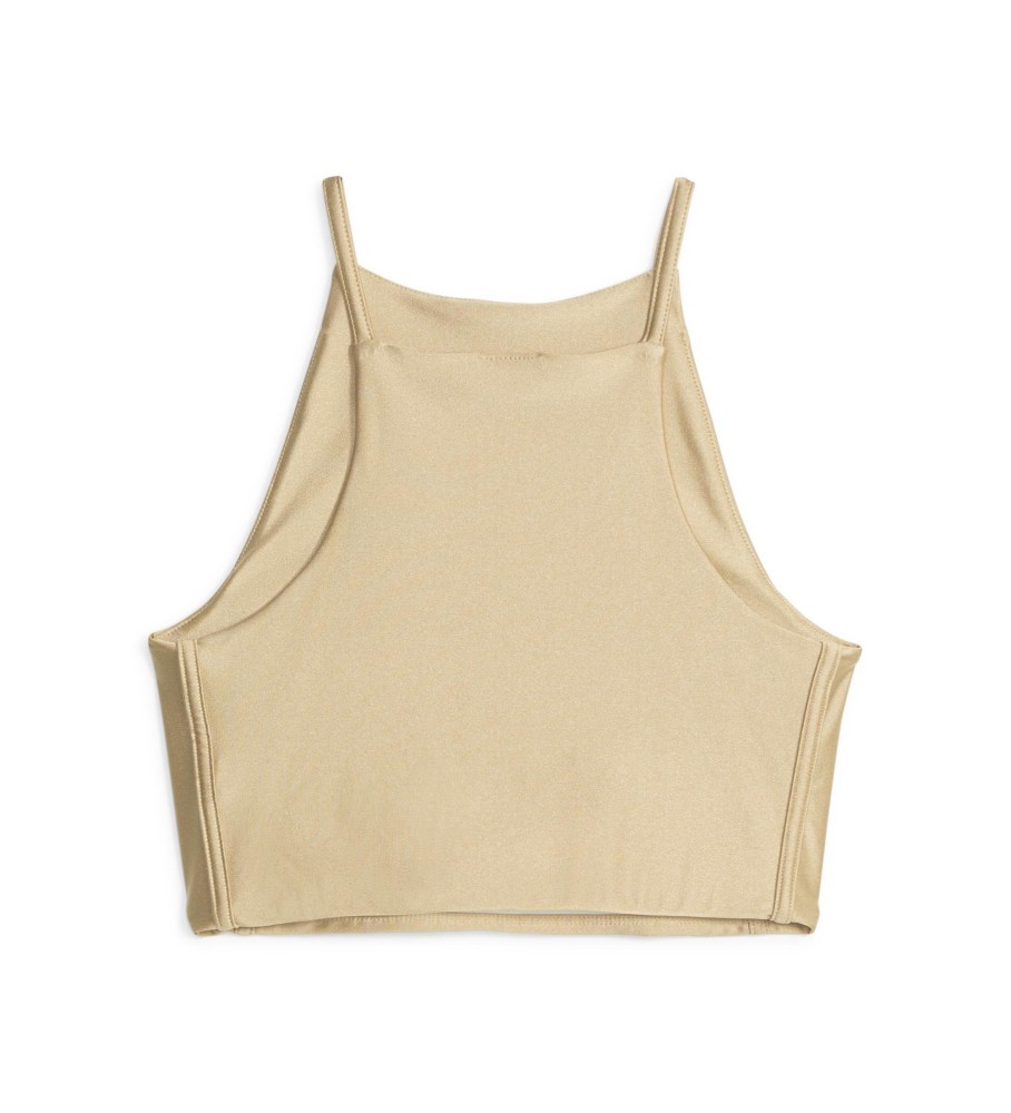 Puma Top curto T7 dourado