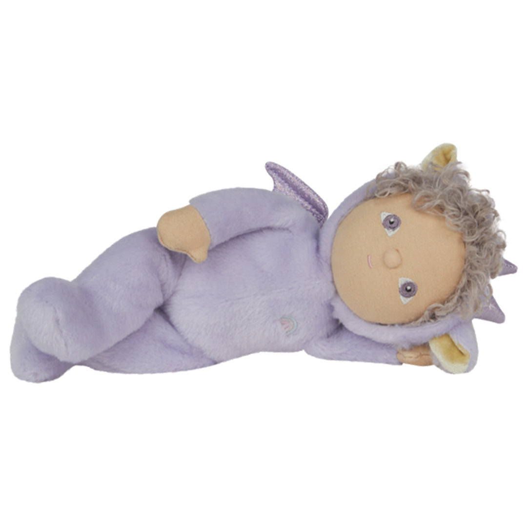 olli ella lappenpop dinky dinkum doll - duffy dragon lavender - 22 cm