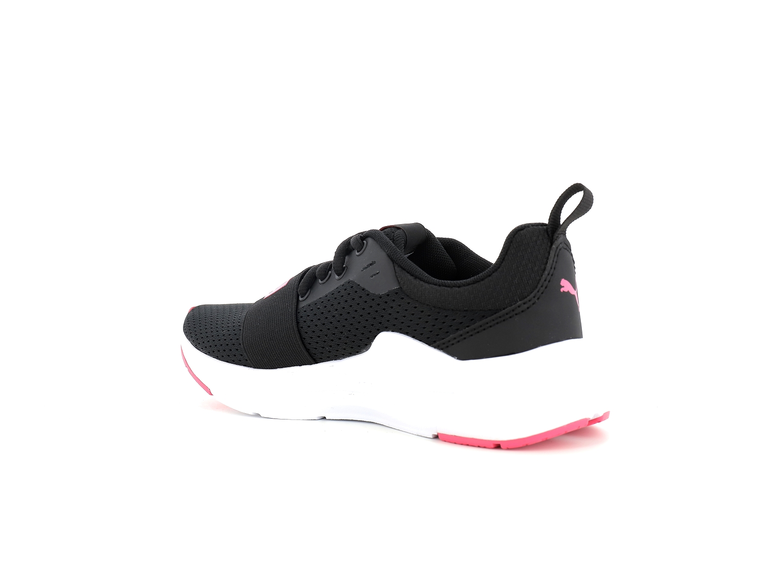 Puma-374214 Matières combinées Noir Rose