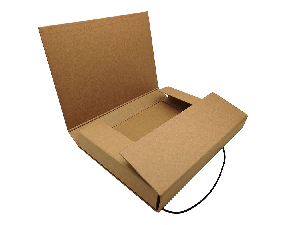 CAPA COM ELÁSTICO A4 AUCHAN KRAFT RECICLADO