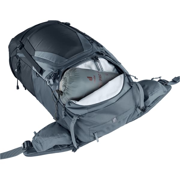 Sac à dos randonnée DEUTER FUTURA AIR TREK 55+10 SL BLACK/GRAPHITE