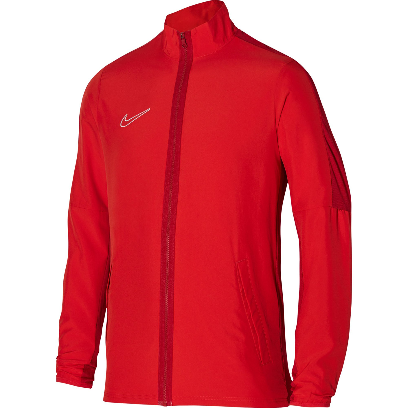 Nike Academy 23 Full-Zip Trainingspack Woven Kids Rood Zwart Wit
