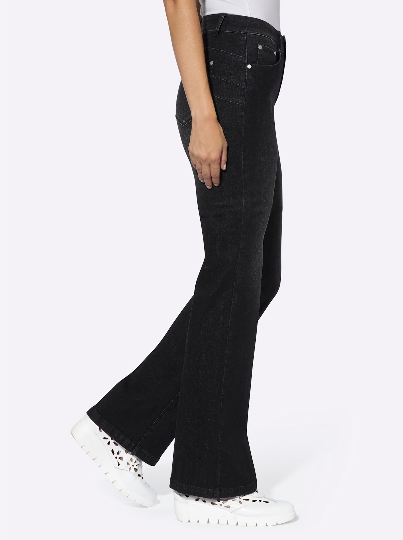 heine Bootcut-Jeans 1 Stk. tlg.