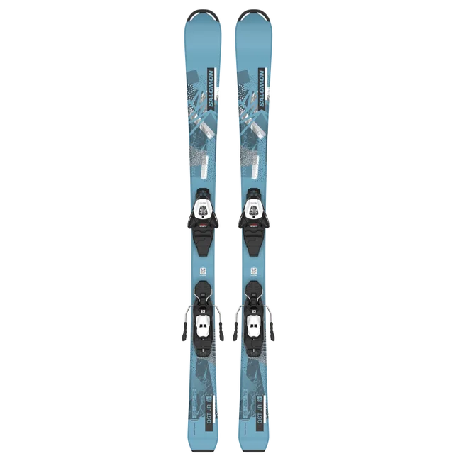 QST M (and L6)  Junior - All Mountain-Ski-Set für Kids Blue/Grey