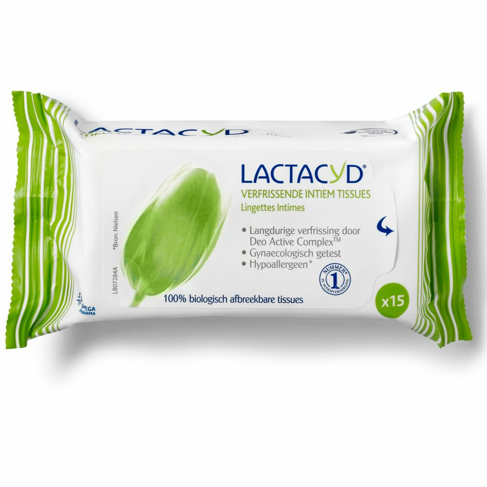 Lactacyd Tissues Verfrissend15 stuks