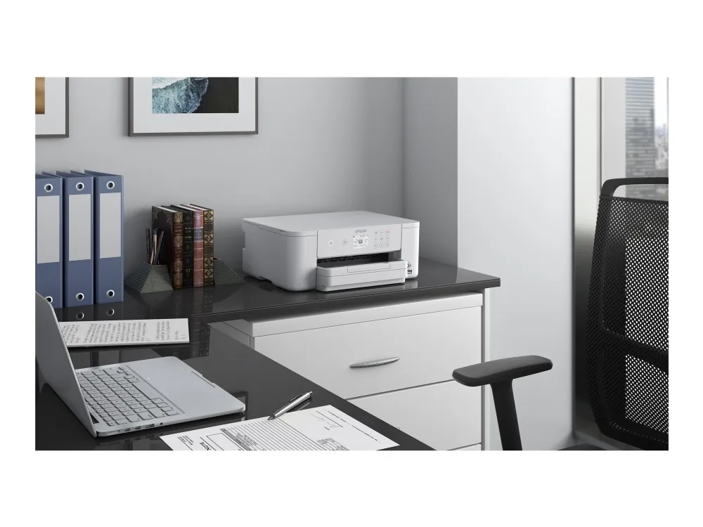 Epson WorkForce Pro WF-C4310DW - Printer - farve - Duplex - blækprinter - A4 - 4800 x 2400 dpi - op til 21 spm (mono) / op til 11 spm (farve) - kapacitet: 250 ark - Wi-Fi(n), LAN, USB 2.0