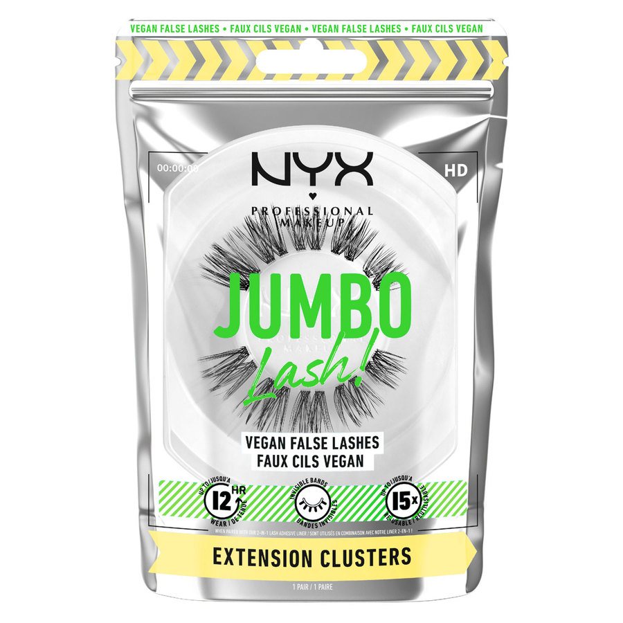 NYX Professional Makeup Jumbo Lash! Vegan False Lashes 01 Extension Clusters