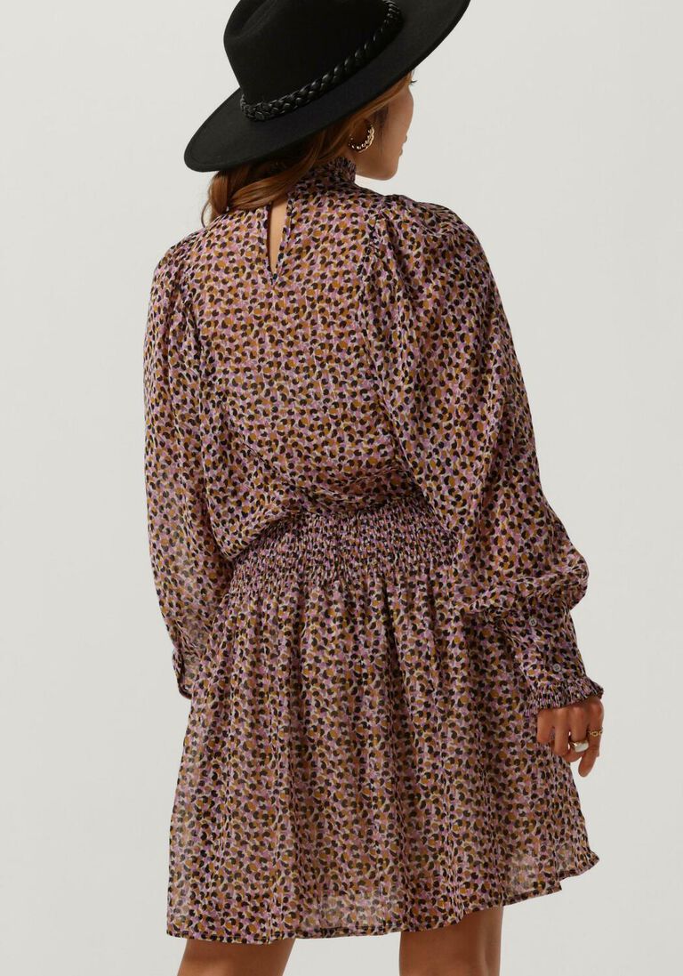 CO\\'COUTURE roze co'couture mini jurk nadia pleat dress