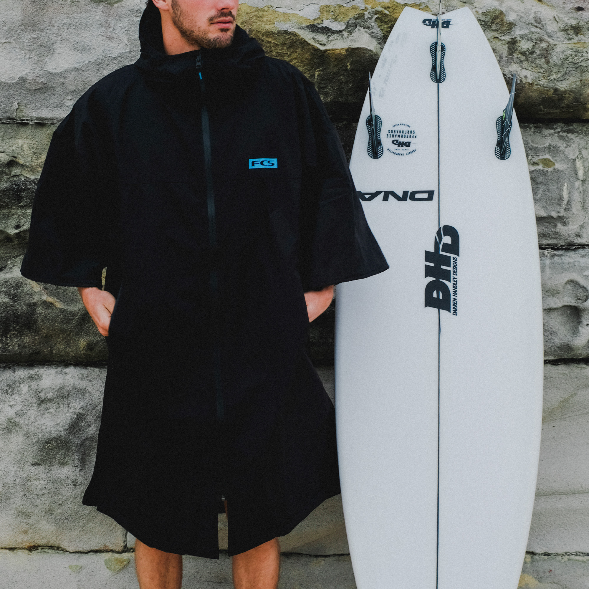 FCS Shelter All Weather Poncho Black