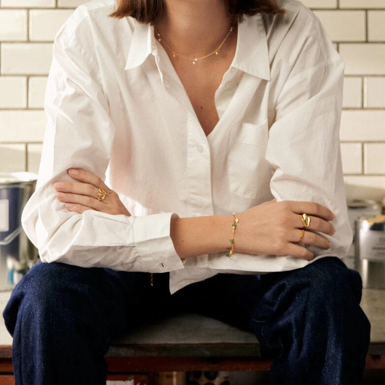 Pernille Corydon  Cove ring - forgyldt