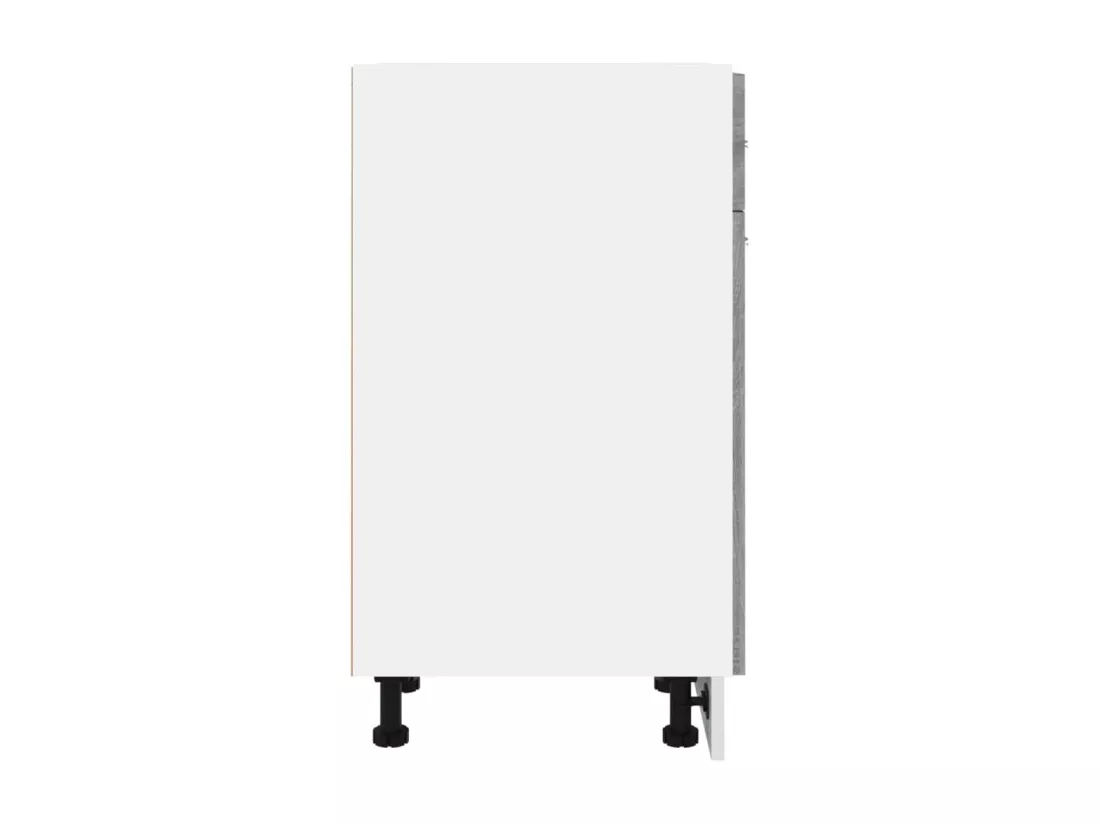 Armoire de plancher à tiroir Sonoma gris 30x46x81,5 cm