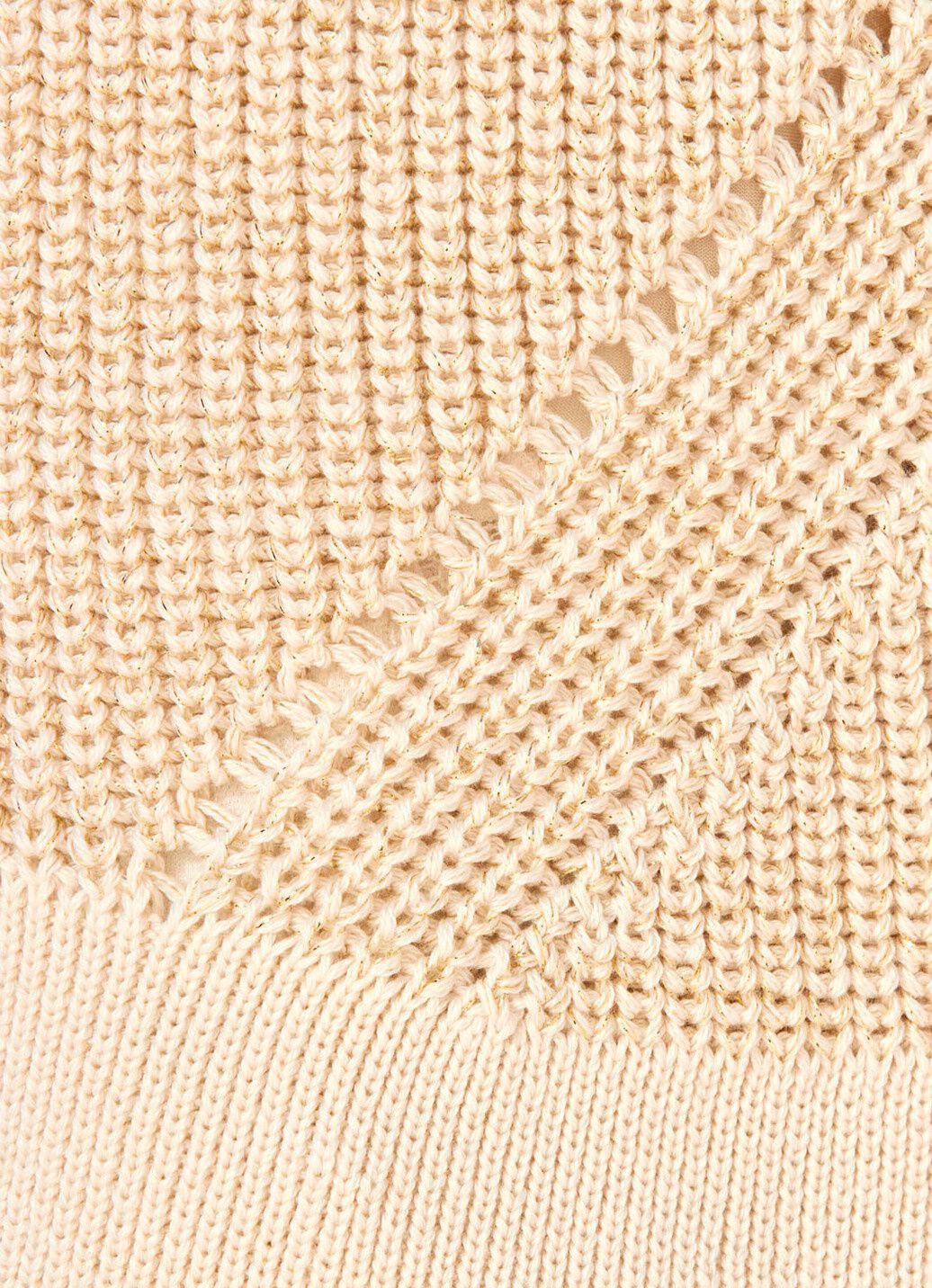 Strickjacke mit edlem Glitzer