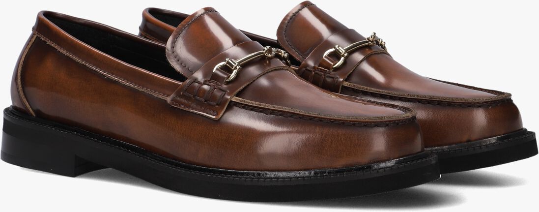 cognac stefano lauran loafers 12081