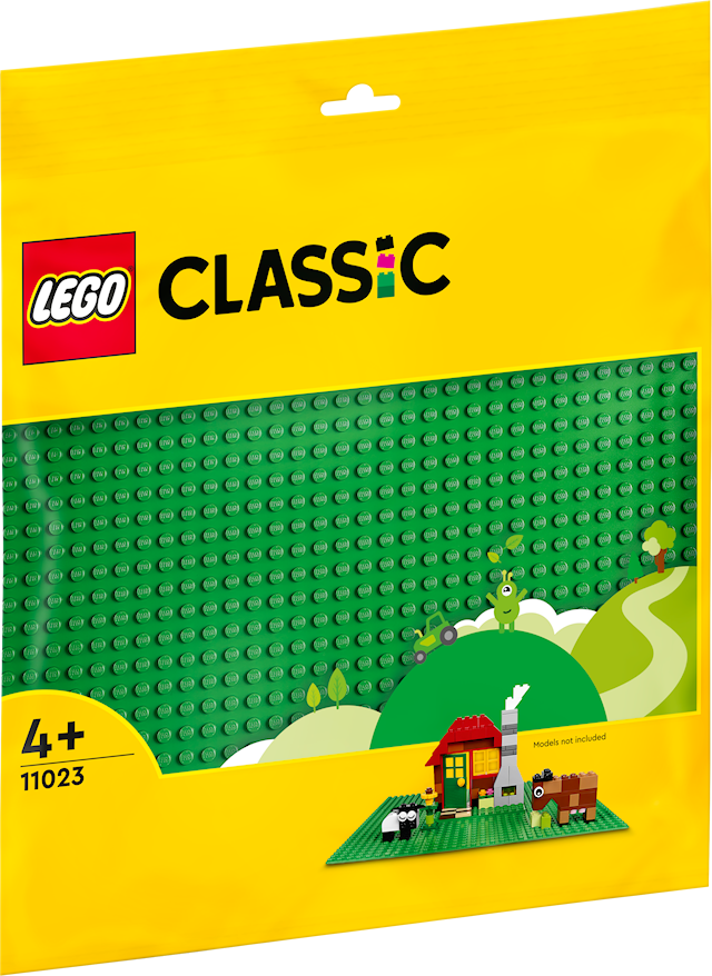 Grønn basisplate LEGO® Classic (11023)