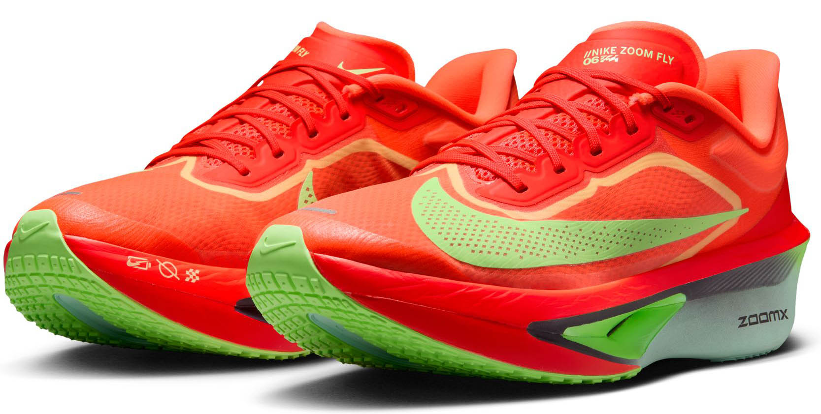 Zoom Fly 6 Dame 601/Bright Crimson/Cave Purple/Lime Blast