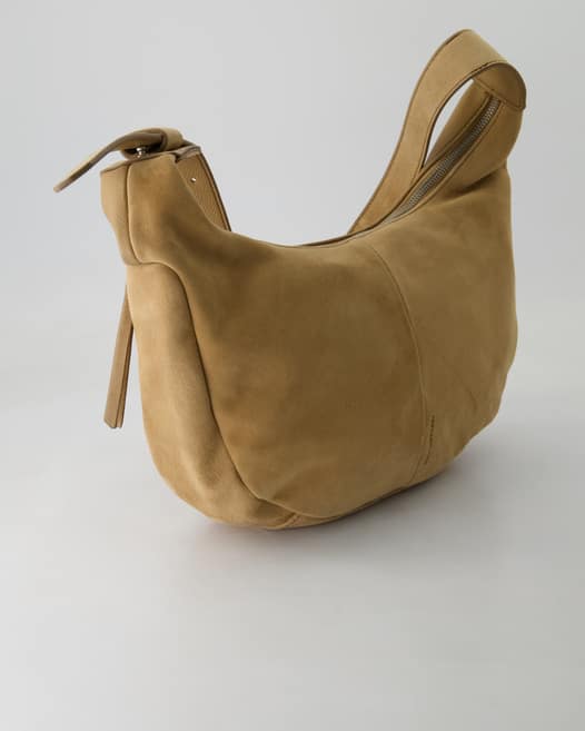 FREDsBRUDER Best to Come Round Hobo Umhängetasche in Beige