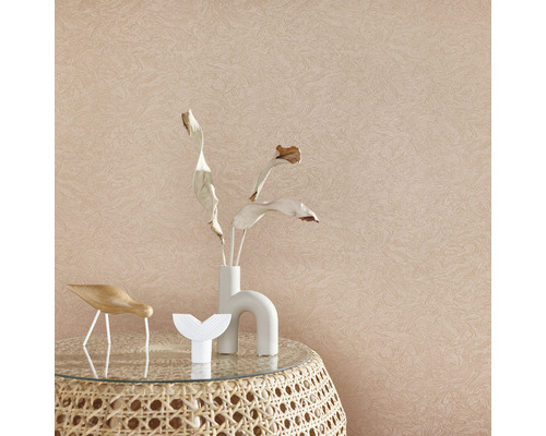 Vliesbehang 10330-48 Elle Decoration 3 Effect look Beige;Koper