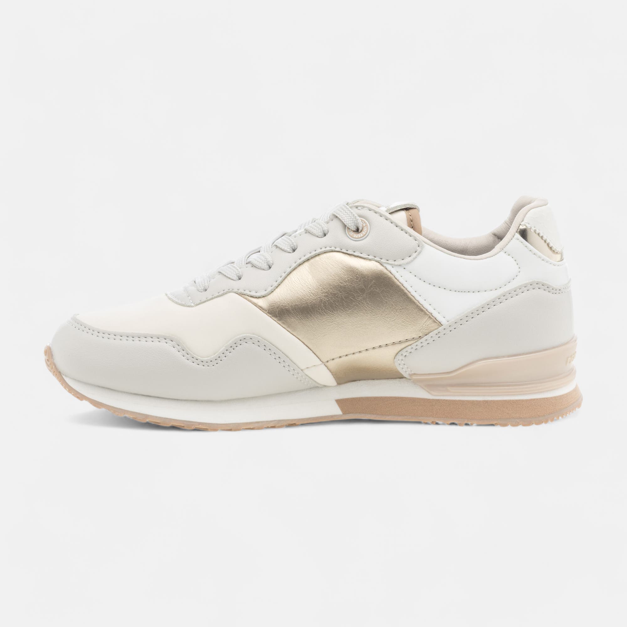 Baskets basses Femme beige
