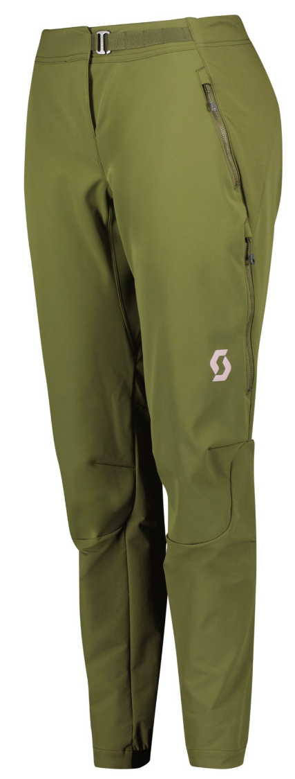 SCOTT Trail Storm Hybrid Bukser Grøn/Pink Til Kvinder