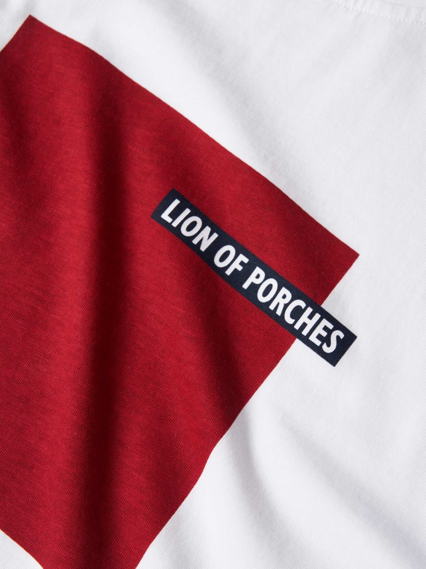 T-shirt em algodão