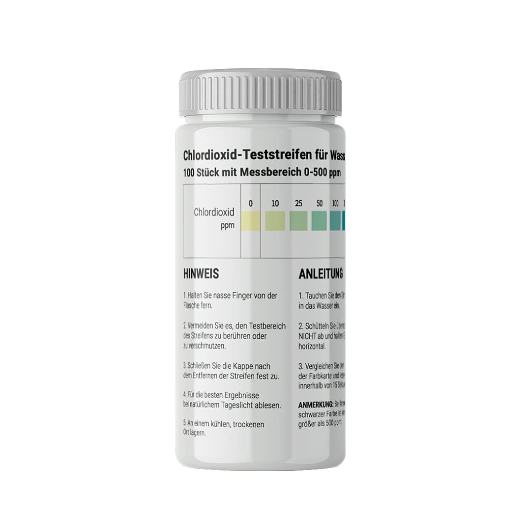 BMUT Teststreifen Chlordioxid Lösung (CDL/CDS) Schnelltest