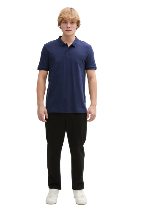 Tom Tailor blauwe heren polo