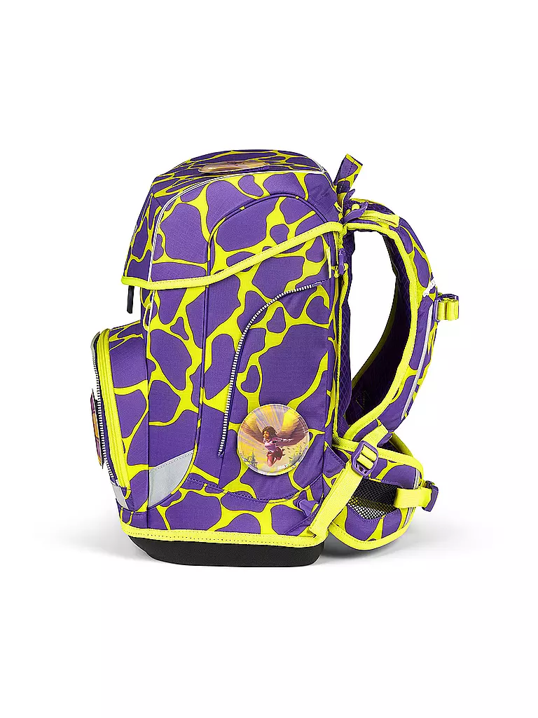 ERGOBAG Schultaschen Set 6tlg CUBO Light Lumi - SuBärkraft  lila