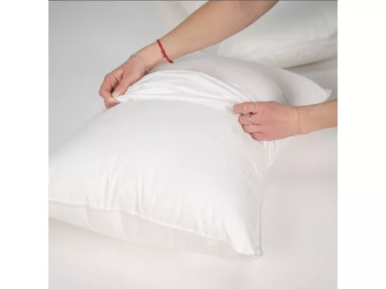 Lot de 2 protèges oreillers imperméables en jersey 65x65cm