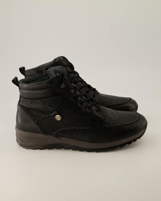 Waldläufer Helle Winterstiefel in Schwarz