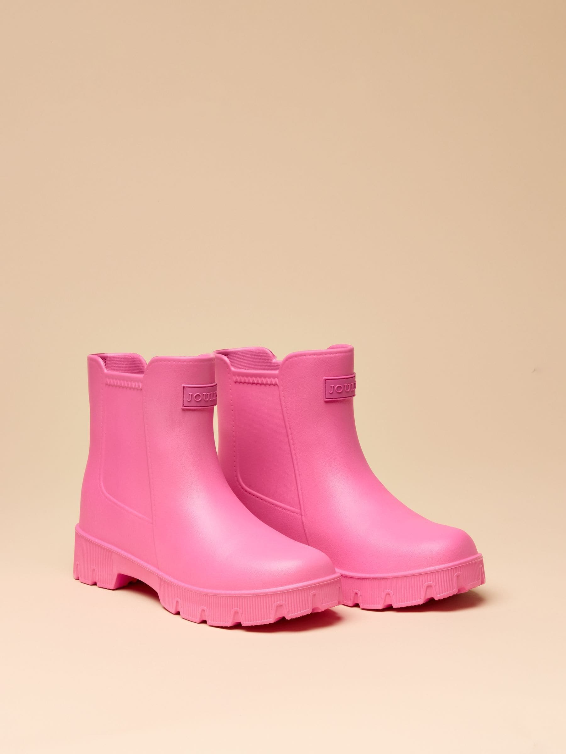Roze - Joules Raindance lichtgewicht EVA enkel Laarzen
