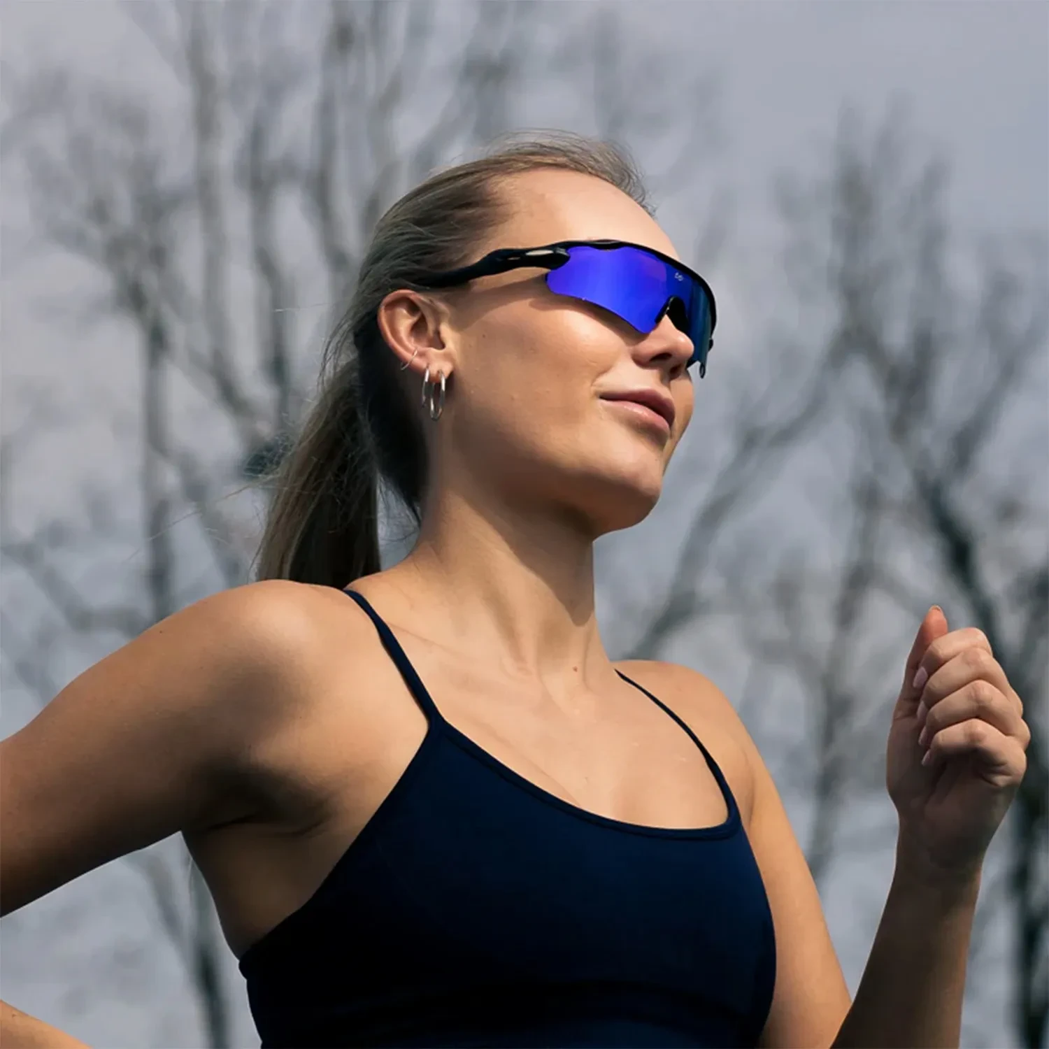 Shadespace Triton Indigo Blue Solbrille SS020