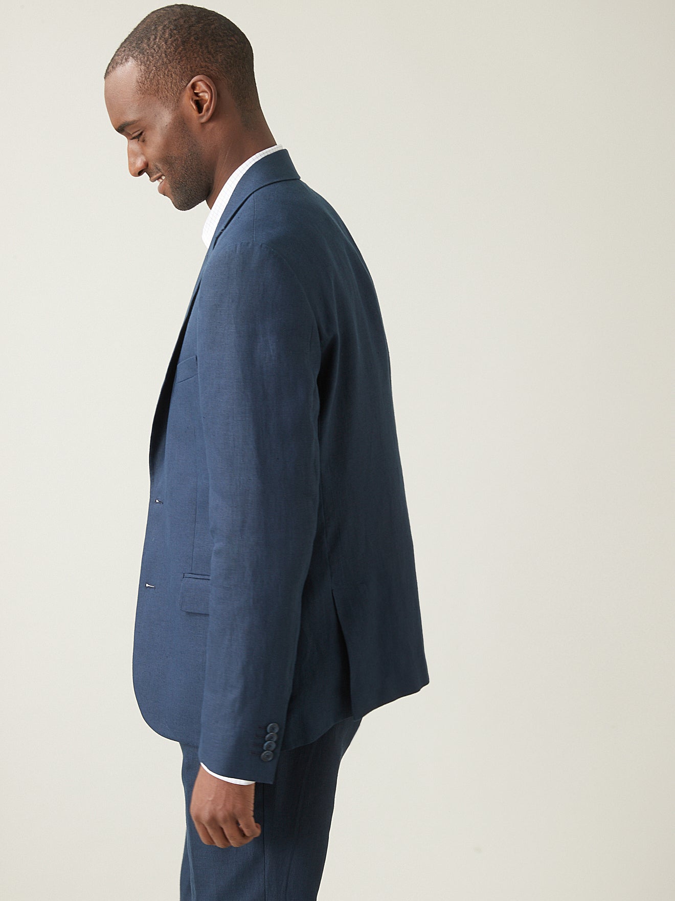 Veste de costume lin ou chanvre homme
