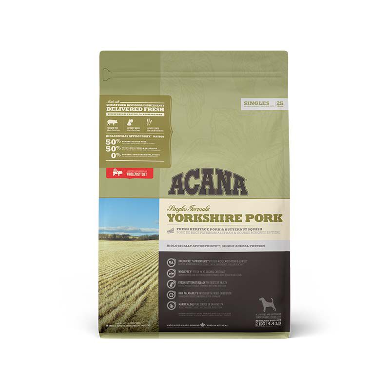 Acana Singles Yorkshire - Hondenvoer - 2 Kilogram - vlees