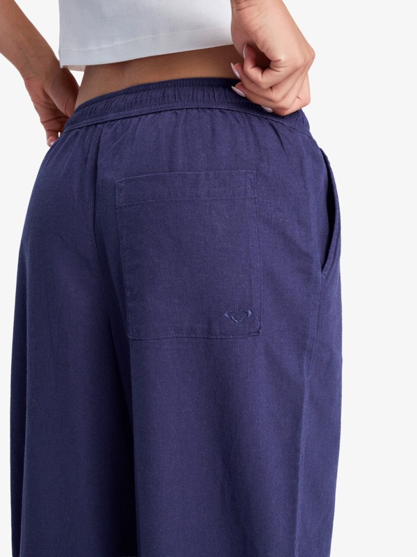 Lekeitio Break Mid Pantalon souple Bleu Femme