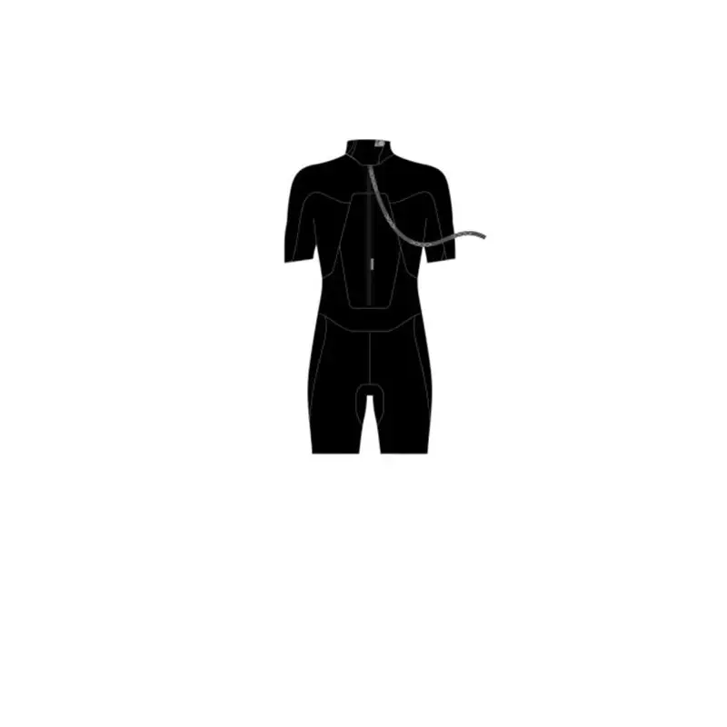Combinaison Shorty NEILPRYDE Nexus 2/2mm Back Zip Black