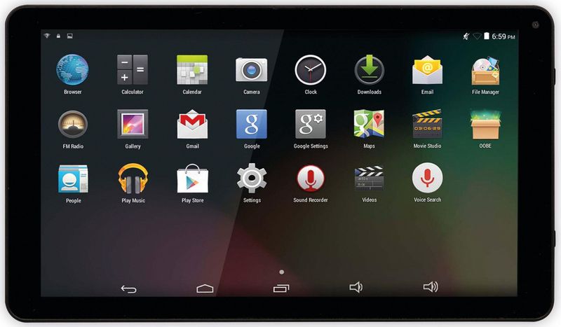 Denver - TAQ-10463 - Tablet - Zwart - 10 inch - Android 10 - 2 GB RAM - 16 GB