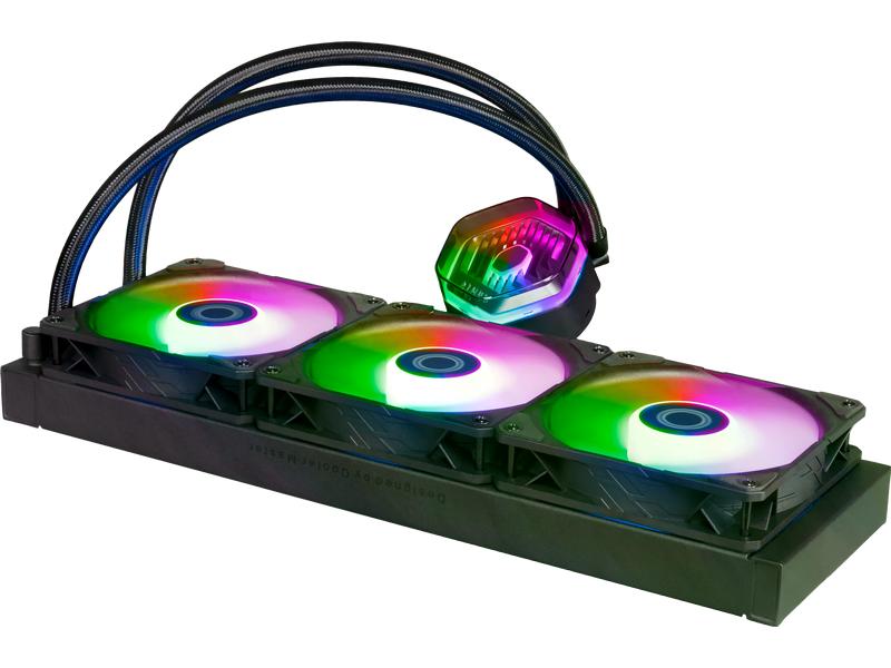 Cooler Master Wasserkühlung MasterLiquid 360 Atmos Vollständig anpassbare AIO-Flüssigkeitskühlung