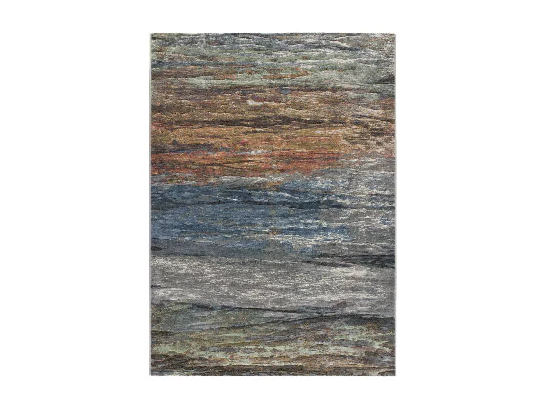 Tapis intérieur - abstrait - multicolore - 133 x 195 cm - VICTORIA