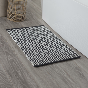 Badmat Bandra zwart 60x90cm