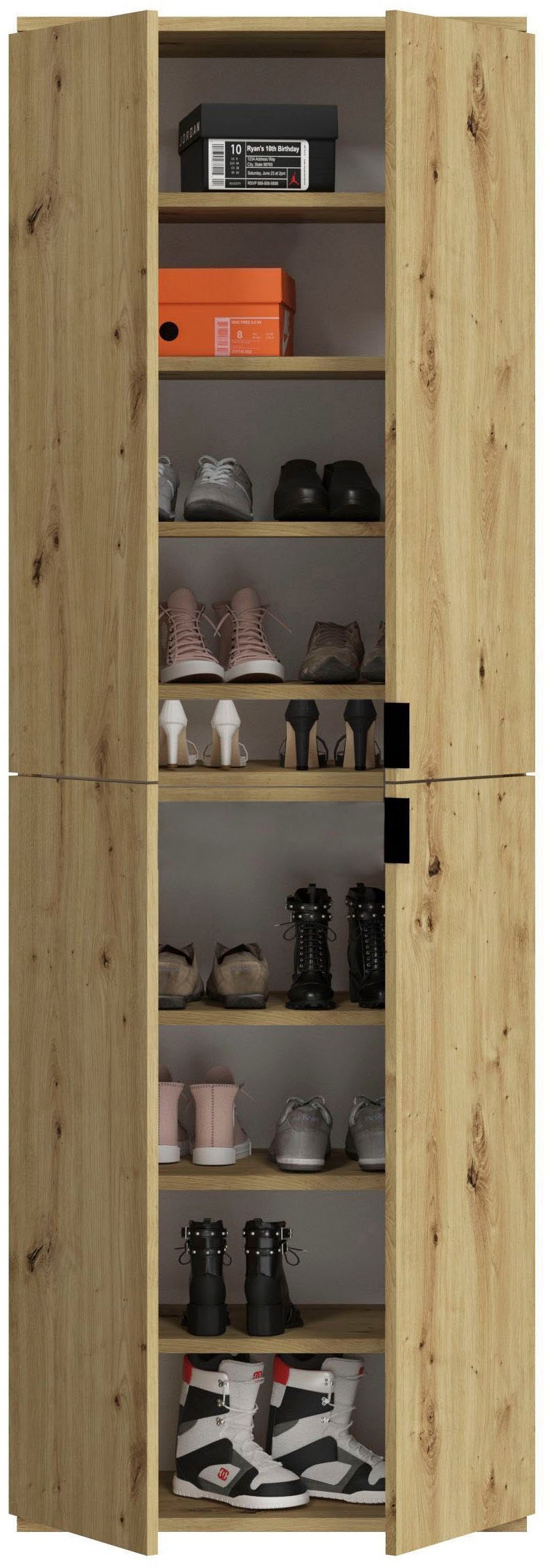 INOSIGN Garderoben-Set »Trondheim, Breite 152 cm, 5-teilig, bestehend aus:« Set, 4 Stk. tlg.