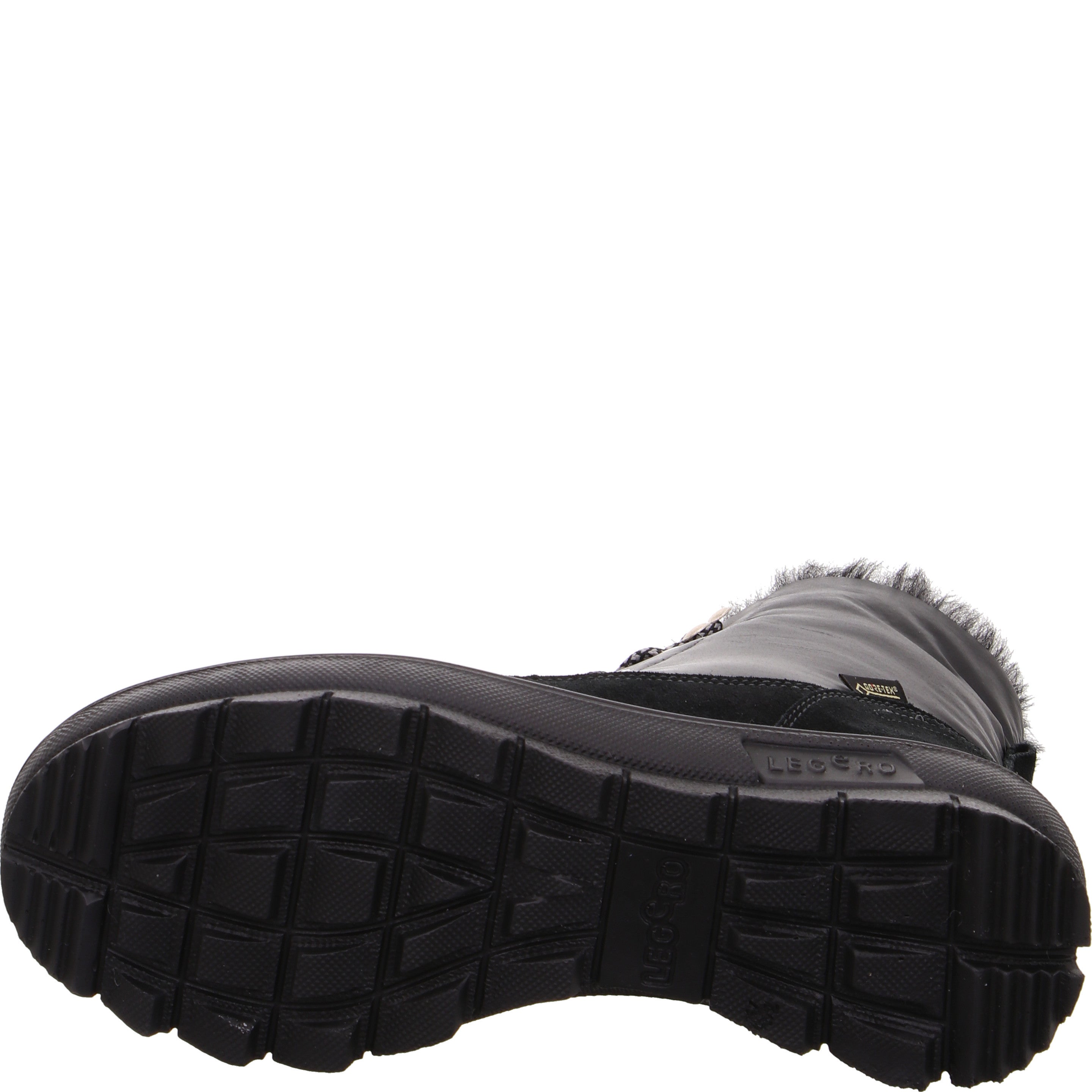 legero NOVARA Damen  Schnürboots mit Schnürung - Farbe: Schwarz - Größe: 4.5