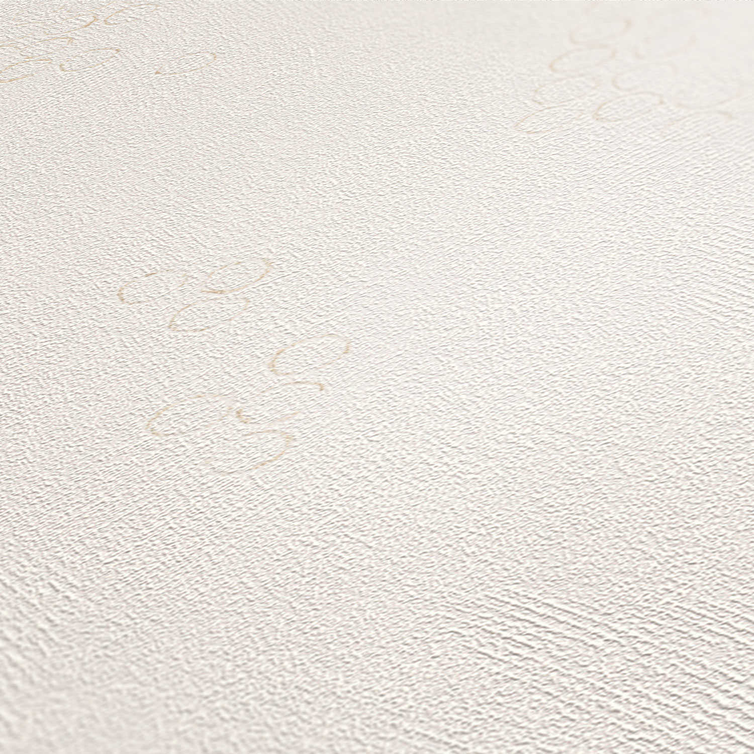 Vliestapete ATTRACTIVE - creme-weiß - 10 Meter