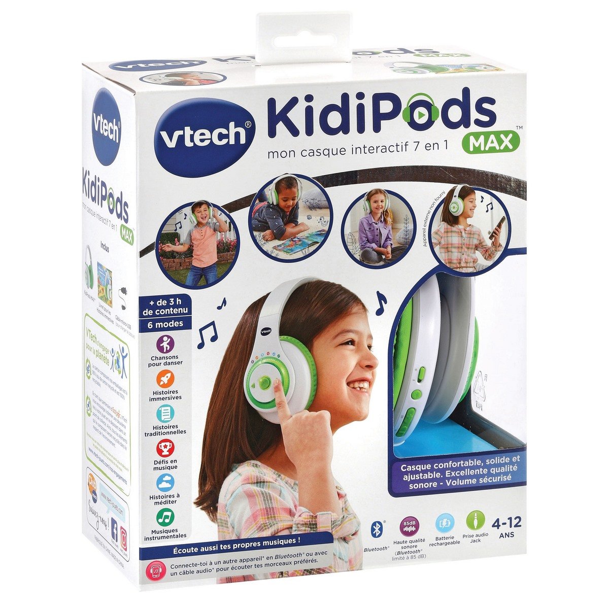 Kidipods mon casque interactif 7 en 1
