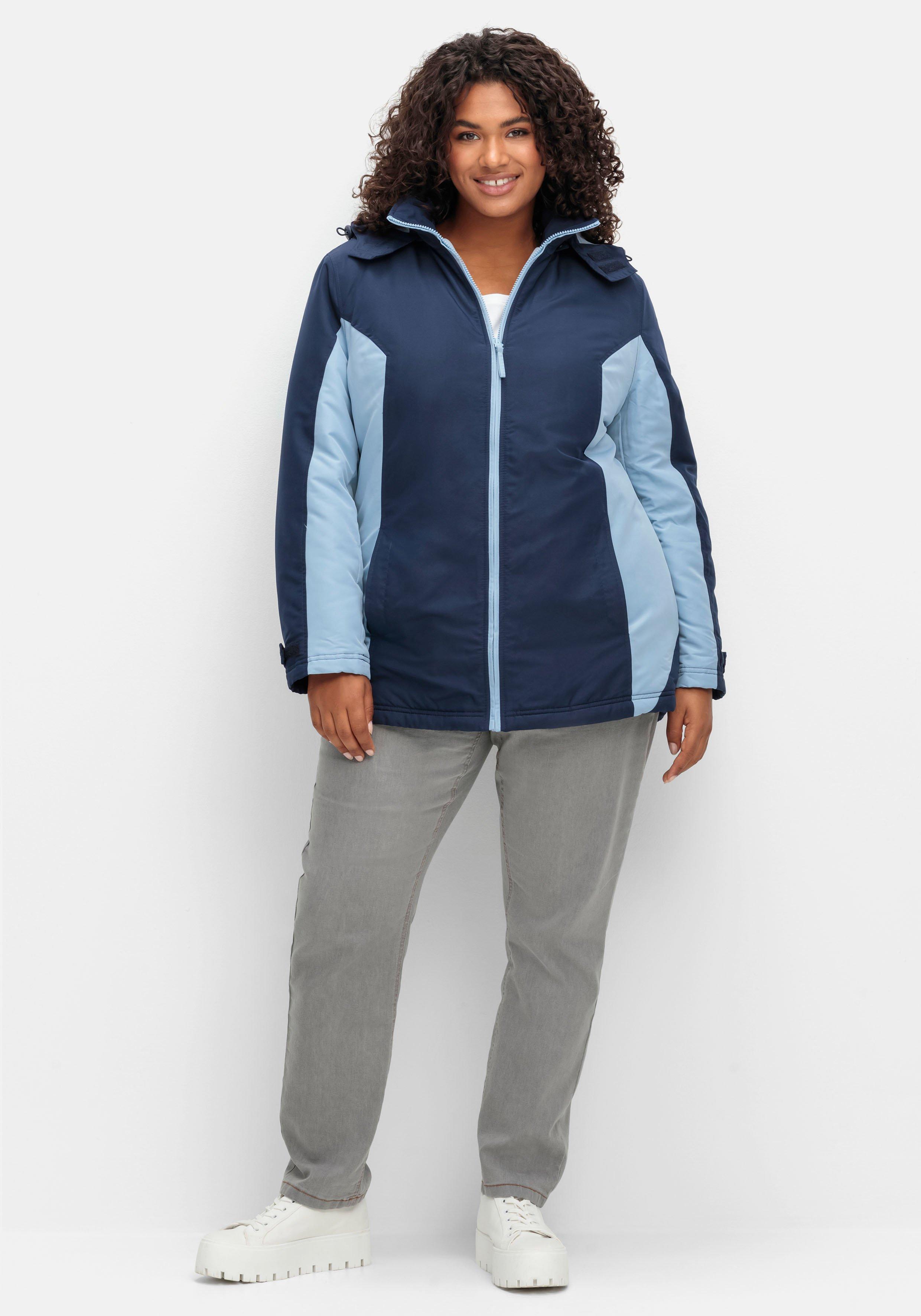 Funktions-Winterjacke mit Kontrastdetails
