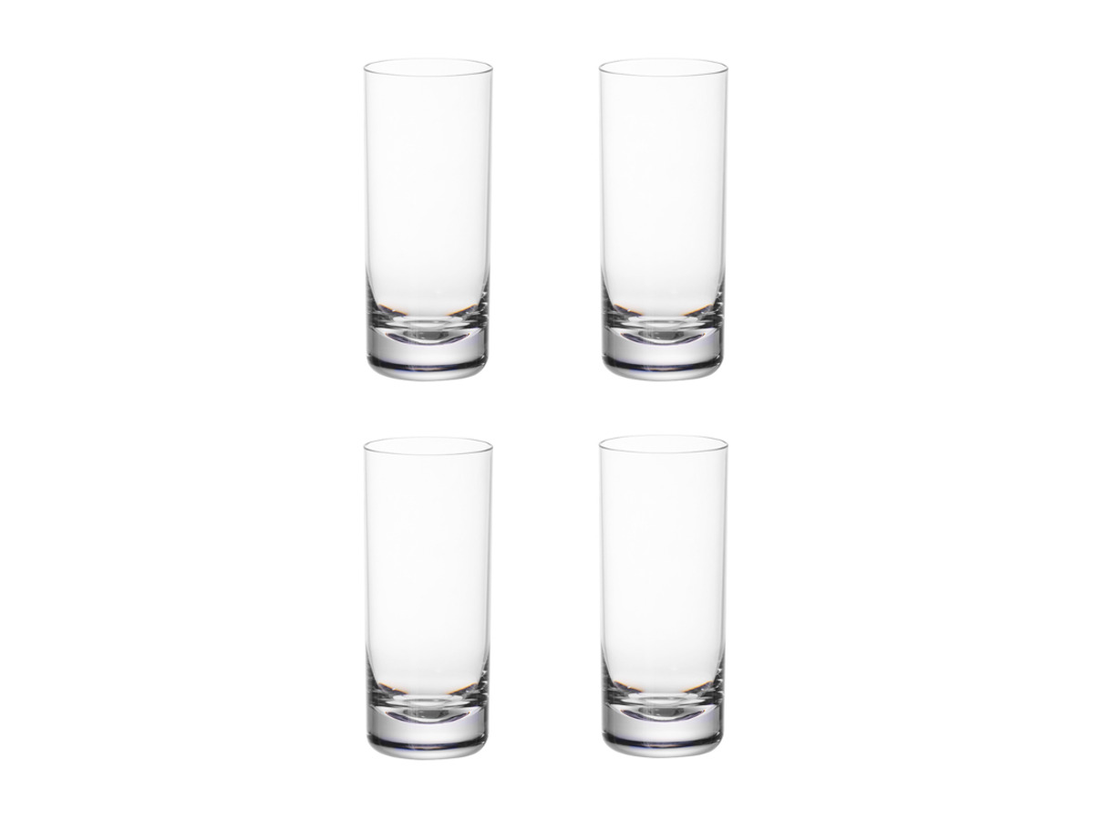 By Caryl 355 ml set van 4 kunststof drinkglazen