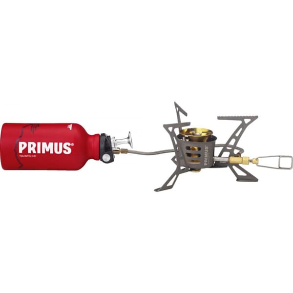 Réchaud multi combustible PRIMUS OMNILITE TI + FUEL BOTTLE 0.35L+SUPER POUCH