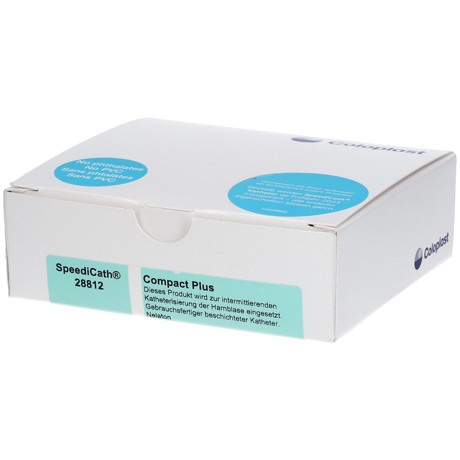 SpeediCath® Compact Plus CH12, 9cm, Nelaton, Frauen