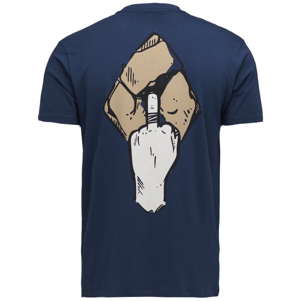 T-shirt escalade BLACK DIAMOND MONO POCKET SS TEE INDIGO