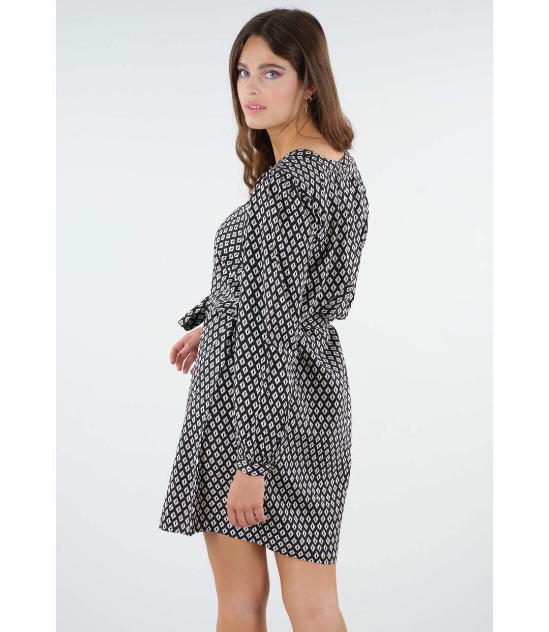 Robe imprimé geométrique DAYIA
